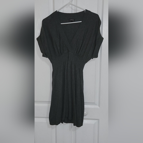 Express Gray Mini Dress - Picture 3 of 4